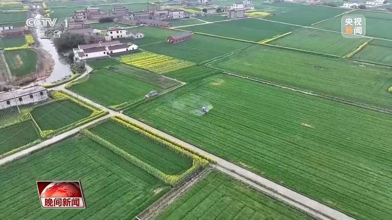  科技助力春耕，春花绽放田野；希望在希望的田野上徐徐展开。 文化旅游